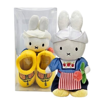 Typisch Hollands Miffy gift set - cuddly toy and slippers (0-6 months)