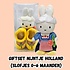 Nijntje (c) Miffy gift set - cuddly toy and slippers (0-6 months)