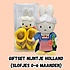 Typisch Hollands Miffy Geschenkset - Kuscheltier und Hausschuhe (0-6 Monate)