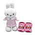 Typisch Hollands Miffy Geschenkset - Kuscheltier und Hausschuhe (0-6 Monate)