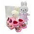 Nijntje (c) Miffy Geschenkset - Kuscheltier und Hausschuhe (0-6 Monate)