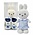 Typisch Hollands Miffy gift set - cuddly toy and slippers (0-6 months)