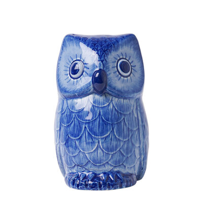 Heinen Delftware Delft blue Pet - Owl 10 cm
