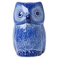 Heinen Delftware Delfts blauw Huisdier - Uil 10 cm