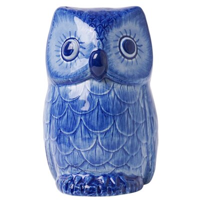 Heinen Delftware Delfts blauw Huisdier - Uil 10 cm