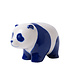 Heinen Delftware Delfter blaues Tier - Panda 12,5 cm