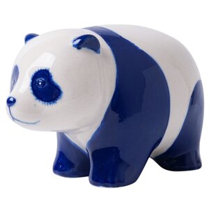 Heinen Delftware Delfts blauw dier - Panda 12.5 cm