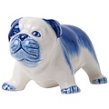 Heinen Delftware Delfts blauw huisdier - Boxer 12cm