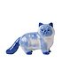 Heinen Delftware Delfter blaues Haustier - Katze 14cm