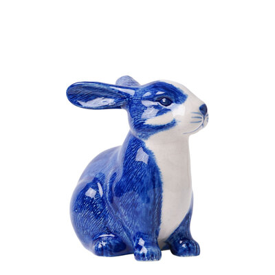 Heinen Delftware Delfter blaues Haustier - Kaninchen -9 cm
