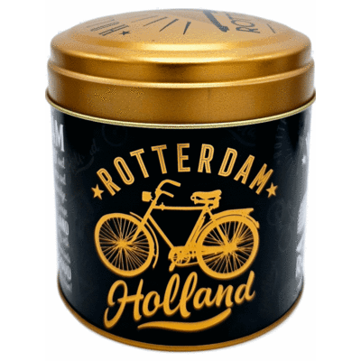 Typisch Hollands Stroopwafels in  blik - Amsterdam en Rotterdam (2 blikken)
