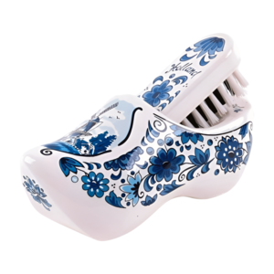 Blue Flower Clogs - Dutch Clogs