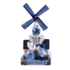 Typisch Hollands Delft blue windmill with music - kissing couple