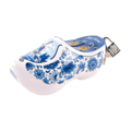 Matix White savings clog (Delft blue print)