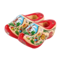 Typisch Hollands Magnet - Clogs - Leer