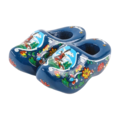 Typisch Hollands Magnet - Clogs - Blue