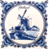 TTD Gifts Servietten Holland-Fliese - Windmühlen