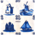 TTD Gifts Napkins Holland tile decorations