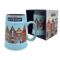 Typisch Hollands Beer pull Amsterdam Houses in gift box