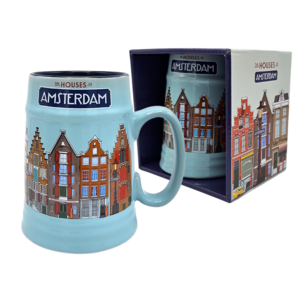 TTD Gifts Bierpull Amsterdam Huisjes in geschenkdoos
