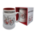 TTD Gifts Bierpull Amsterdam fiets wit in geschenkdoos