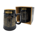 TTD Gifts Luxury Beer Mug Gold-Black Facade Houses