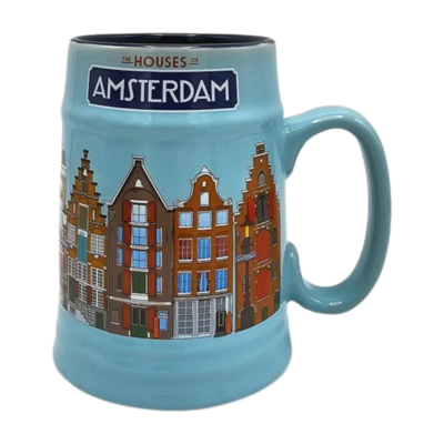 TTD Gifts Bierzapfanlage Amsterdam Houses in Geschenkbox