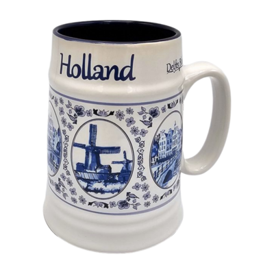 Typisch Hollands Bierpull Holland - Delfts blauw in geschenkdoos