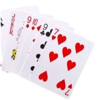 Typisch Hollands Speelkaarten Rotterdam rood/goud