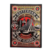 Matix Playing cards Rotterdam red/gold