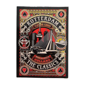Matix Playing cards Rotterdam red/gold
