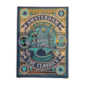 Typisch Hollands Playing cards Amsterdam green/gold