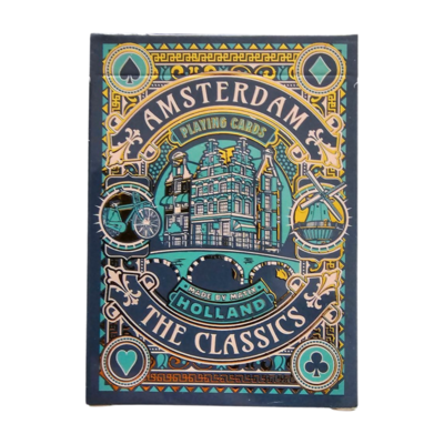 Matix Spielkarten Amsterdam grün/gold