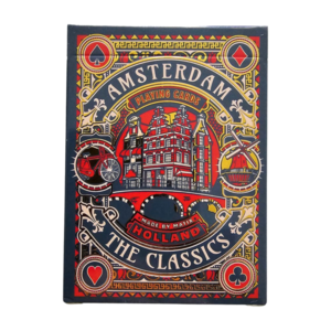 Matix Playing cards Amsterdam red/gold