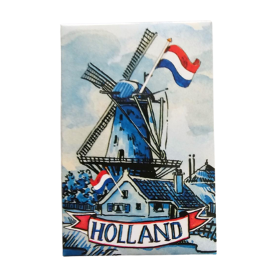 Typisch Hollands Speelkaarten Holland Molen - Nederlandse vlag