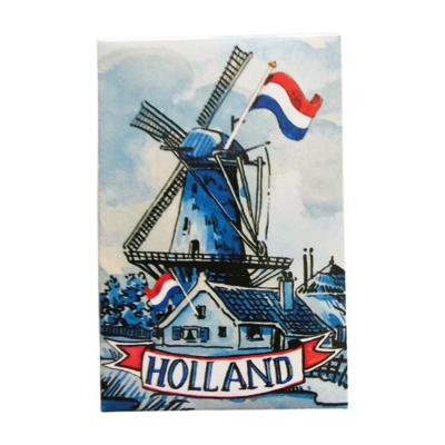 Typisch Hollands Spielkarten Holland Windmühle - Niederländische Flagge
