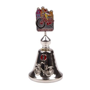Matix Table bell color bicycle Amsterdam shiny silver