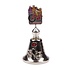 Typisch Hollands Table bell color bicycle Amsterdam shiny silver