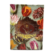 Matix Playing cards pretty tulips green