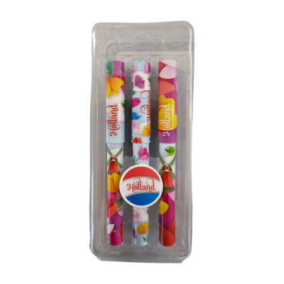 Matix Pen set 3-piece - Tulips and windmills Holland