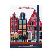 Typisch Hollands Notizbuch Amsterdam - Fassadenhäuser