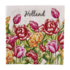TTD Gifts Holland-Servietten mit roten und rosa Tulpen.