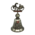 Typisch Hollands Table bell with bicycle - Tin color - Amsterdam