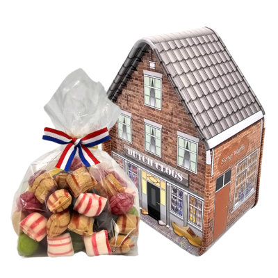 Typisch Hollands Dutch Tin - Little House - Old Dutch Candy Mix