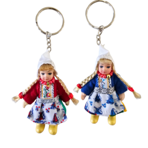 Typisch Hollands Schlüsselanhänger Tracht - Holland - 2 Stück