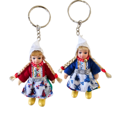 Typisch Hollands Keychains Traditional Costume - Holland - 2 pieces