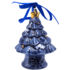 Typisch Hollands Kerstornament kerstboom Delfts-blauw met goud