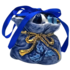 Matix Delft blue Christmas ornament gift bag with gold