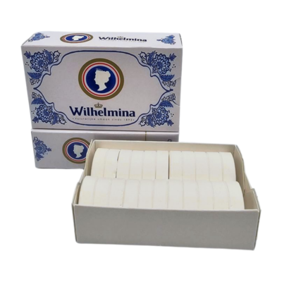 Typisch Hollands Wilhelmina Peppermint in Delft blue sliding box