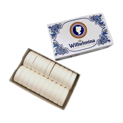 Typisch Hollands Wilhelmina Peppermint in Delft blue sliding box